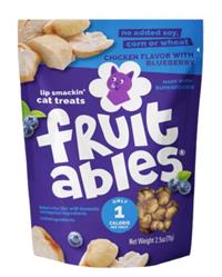 Fruitables Limited Ingredient Crunchy Cat Treats Chicken w/Blueberry 1ea/2.5 oz