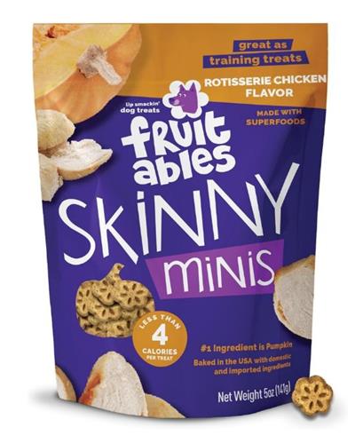 Fruitables Skinny Minis Soft Dog Treats Rotisserie Chicken 1ea/5 oz