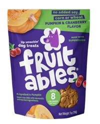 Fruitables Crunchy Baked Dog Treats Pumpkin Cranberry 1ea/7 oz