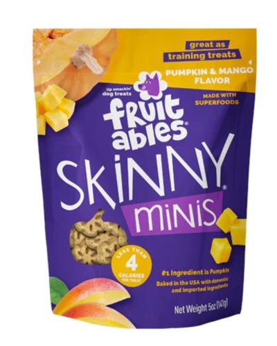 Fruitables Skinny Minis Soft Dog Treats Pumpkin Mango 1ea/5 oz