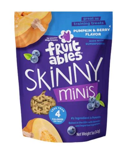 Fruitables Skinny Minis Soft Dog Treats Pumpkin Berry 1ea/5 oz