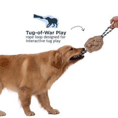 Tall Tails Dog Natural Top Grain Leather Bigfoot Tug 16in.