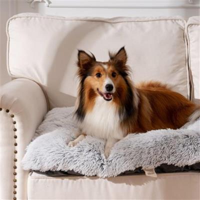 Tall Tails Dog & Cat Grey Cuddle Crate Bed, Large