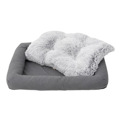 Tall Tails Dog & Cat Grey All In One Bed, 44" x 34"
