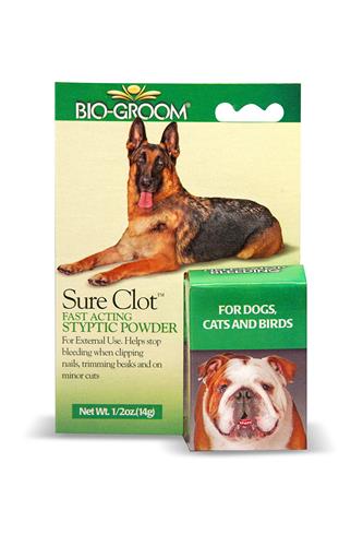 Bio-Groom Sure Clot Styptic Powder 0.5oz