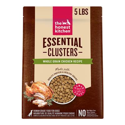 The Honest Kitchen Dog Essential Clusters Chicken & Oat 5lbs.