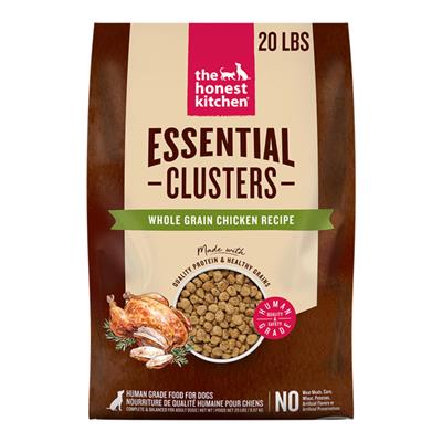 The Honest Kitchen Dog Essential Clusters Chicken & Oat 20lbs.