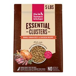 The Honest Kitchen Dog Essential Clusters Beef, Chicken & Oat 5lbs.