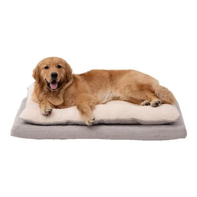 Territory Dog & Cat Khaki Pillow Top Bed, 42" x 28"