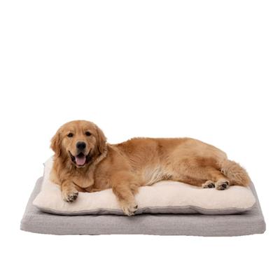 Territory Dog & Cat Khaki Pillow Top Bed, 30" x 19"