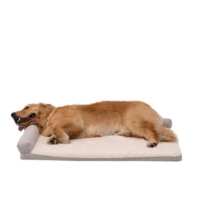 Territory Dog & Cat Khaki Lounger Bed, 36" x 27"