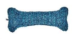 Bumper Bone Pillow Blue Lagoon