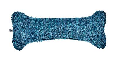 Bumper Bone Pillow Blue Lagoon