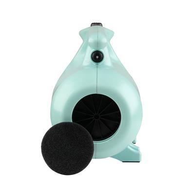 XPOWER B-123 High Velocity Variable Speed Pet Dryer with 2-Stage Heat Settings - Mint Green