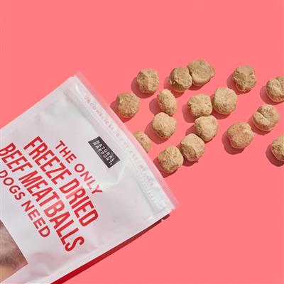 Freeze Dried Beef Meatballs - BULK