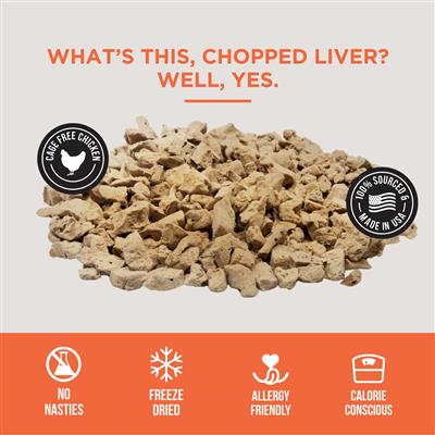 Freeze Dried Chicken Liver - BULK