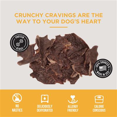 Dehydrated Beef Heart Jerky - Bulk