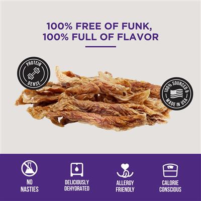 Dehydrated Chicken Jerky - Bulk