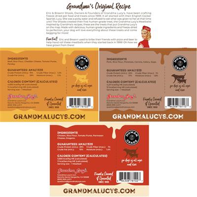 Freeze-Dried Meatballs (3oz)