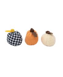 Zippypaws Fall Harvest Miniz Gourds Small-3 Pk