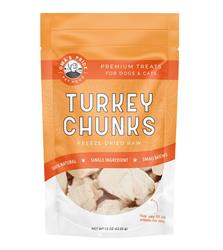 Oma'S Pride Dog Freeze-Dried Turkey Breast Chunks 1.5Oz