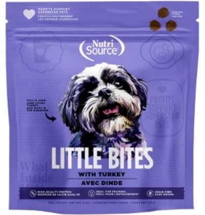 Nutrisource Dog Little Bites Grain Free Turkey 6Oz