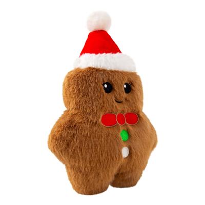 KONG Holiday Snuzzles Gingerbread Dog Toy Md