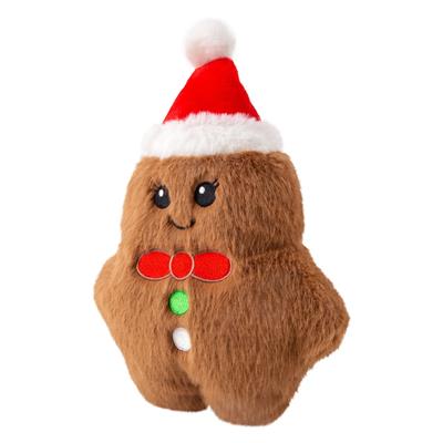 KONG Holiday Snuzzles Gingerbread Dog Toy Md
