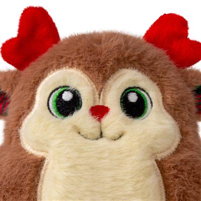 KONG Holiday Snuzzles Reindeer Dog Toy Md