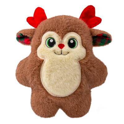 KONG Holiday Snuzzles Reindeer Dog Toy Md