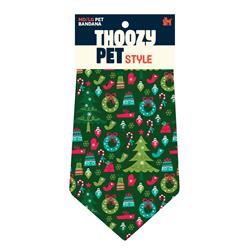 ThoozyPet Deck The Paws Bandana Medium / Large