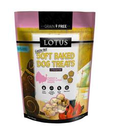 Lotus Dog Soft Baked Grian Free Turkey Liver 10oz.