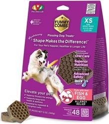 Yummy Combs Dog- Fish & Eggs12oz. Dental Extra Small