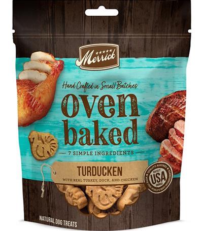Merrick Dog Oven Baked Turducken 11oz. (Case Of 6)