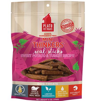 Plato Dog Min Thinker Turkey Sweet Potato 6oz.