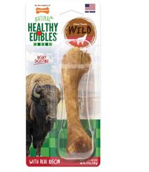 Nylabone Healthy Edibles WILD Natural Long Lasting Bison Dog Chew Treats Bison, Large/Giant  Up To 50 Lbs. 1 ct