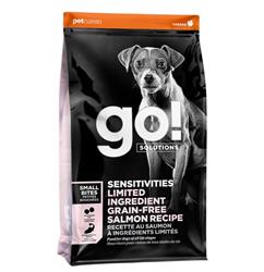 Go! Dog Sensitivities Limited Ingredient Grain Free Small Bites Salmon 3.5Lb