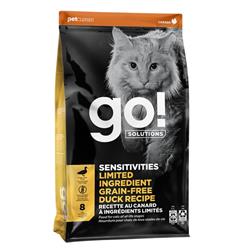 Go! Cat Sensitivities Limited Ingredient Grain Free Duck 8Lb