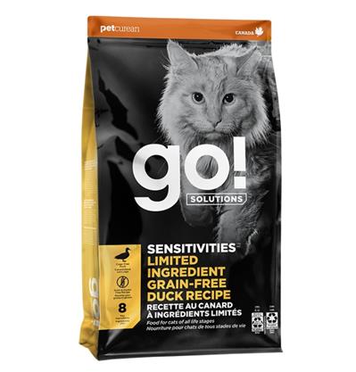 Go! Cat Sensitivities Limited Ingredient Grain Free Duck 8Lb