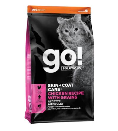 Go! Cat Skin & Coat Care Chicken With Grain 8Lb