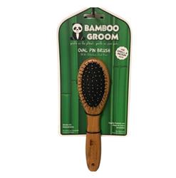 Bamboo Groom Oval Pin Brush Small/Medium