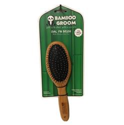 Bamboo Groom Oval Pin Brush Large