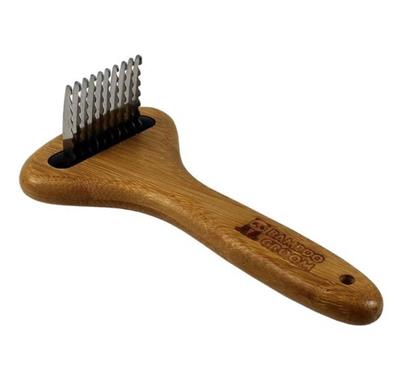 Bamboo Groom Dematting Rake Small