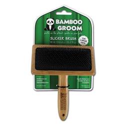 Bamboo Groom Slicker Brush Large
