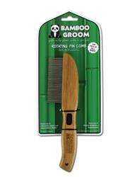 Bamboo Groom Rotating Pin Comb