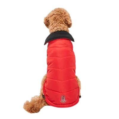 Goo-Eez Mock Neck Signature Dog Jacket Red/Black XXLarge
