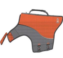 Goo-Eez Dog Life Vest Orange/Grey XLarge