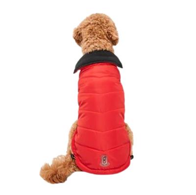 Goo-Eez Mock Neck Signature Dog Jacket Red/Black XXSmall