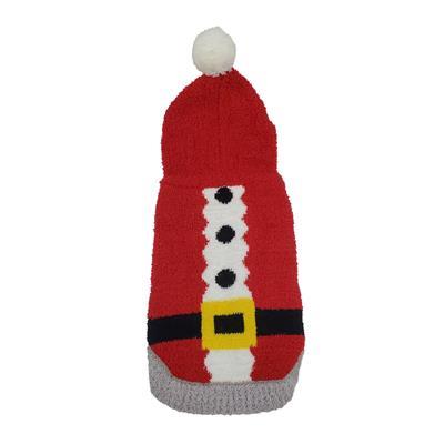 Chenille Santa Claus Hoodie