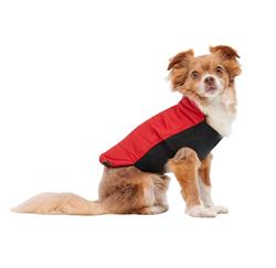 Goo-Eez Mock Neck Signature Dog Jacket Red/Black XSmall